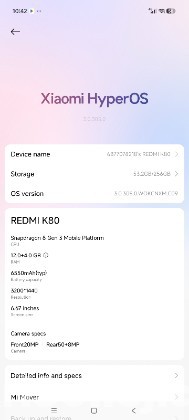 Redmi K 80